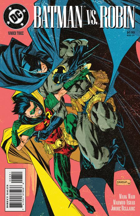 BATMAN VS ROBIN #3 (OF 5) CVR D CARLO BARBERI 90S COVER MONTH CARD STOCK VAR - Comicbookeroo