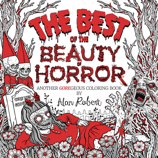 BEST OF BEAUTY OF HORROR ANOTHER COLORING BOOK SC (MR) - Comicbookeroo