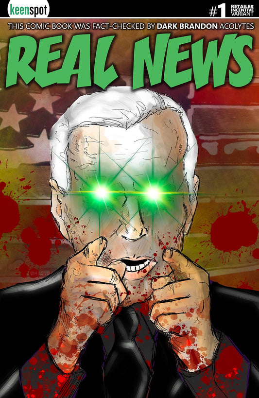 BIDENS TITANS VS DRACULA CVR E 1:5 REAL NEWS INCV - Comicbookeroo