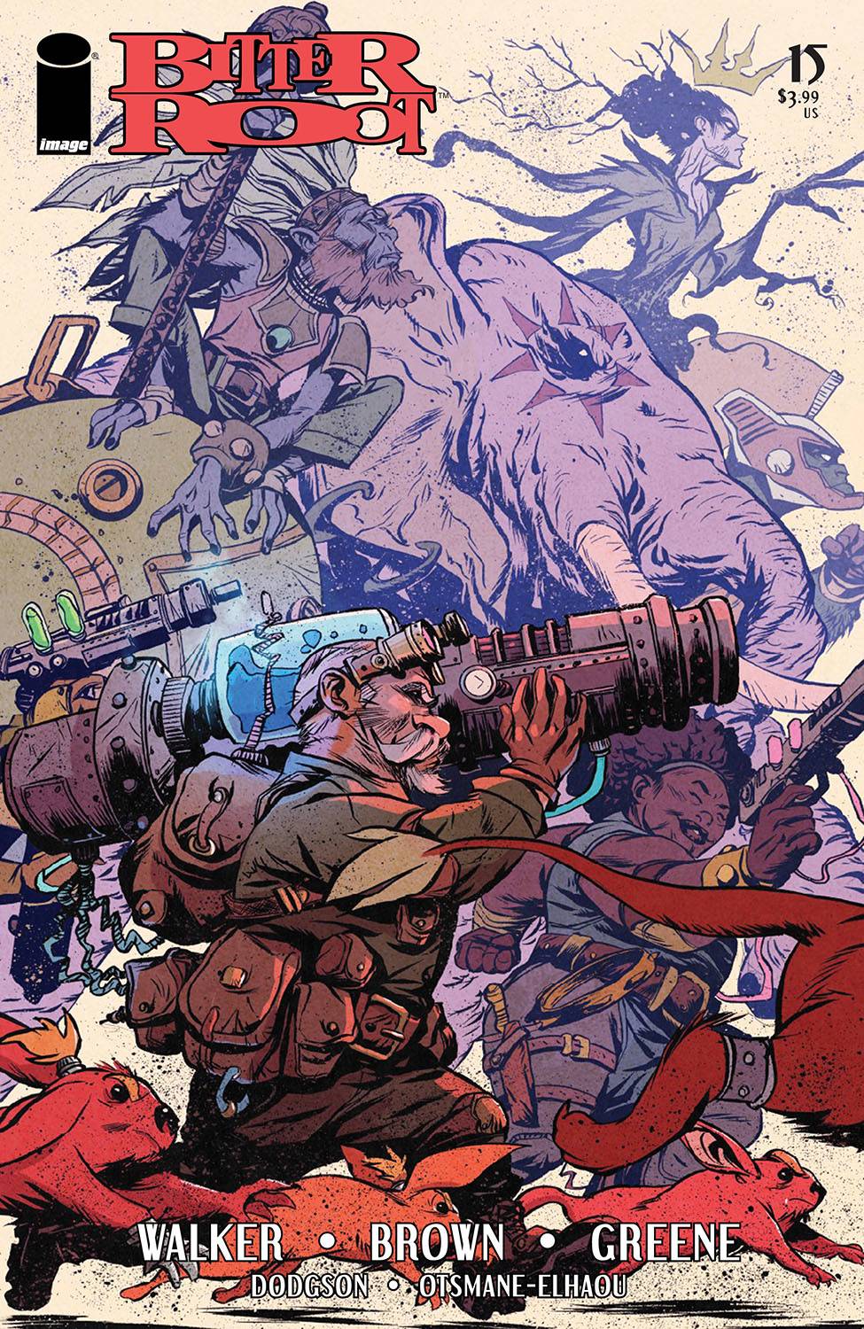 BITTER ROOT #15 CVR A GREENE (MR) - Comicbookeroo