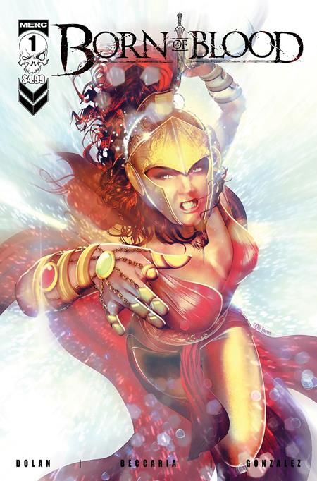 BORN OF BLOOD #1 (OF 6) CVR B HAL LAREN VAR (MR) - Comicbookeroo