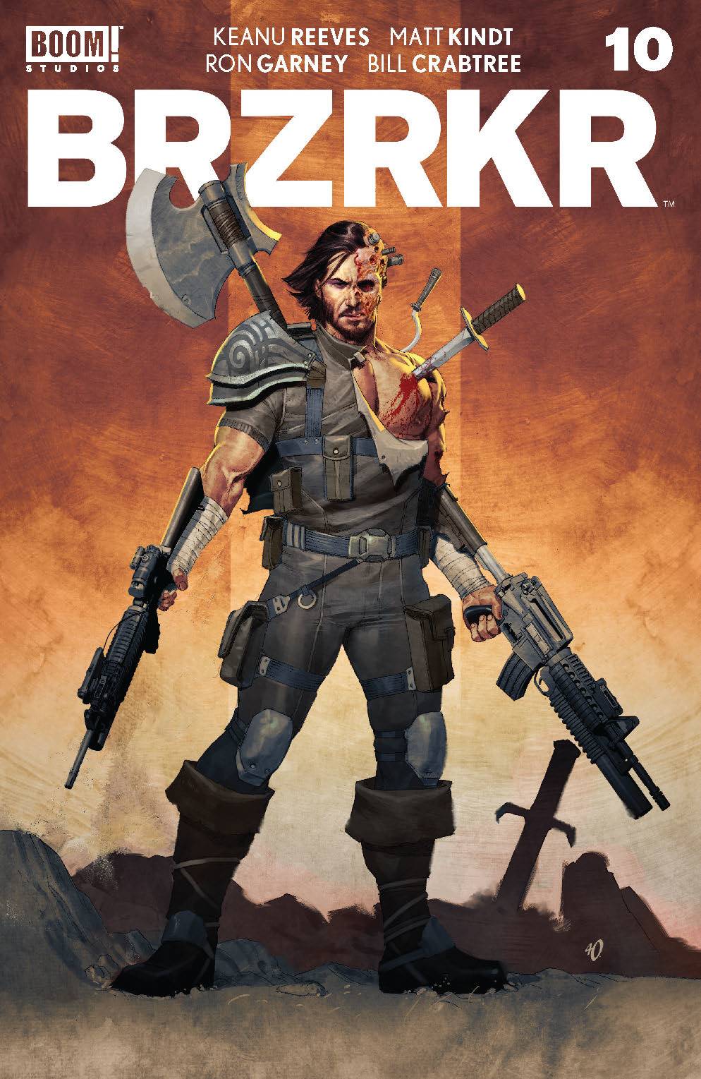 BRZRKR (BERZERKER) #10 (OF 12) CVR E 1:10 INCV OLIVETTI (MR) - Comicbookeroo