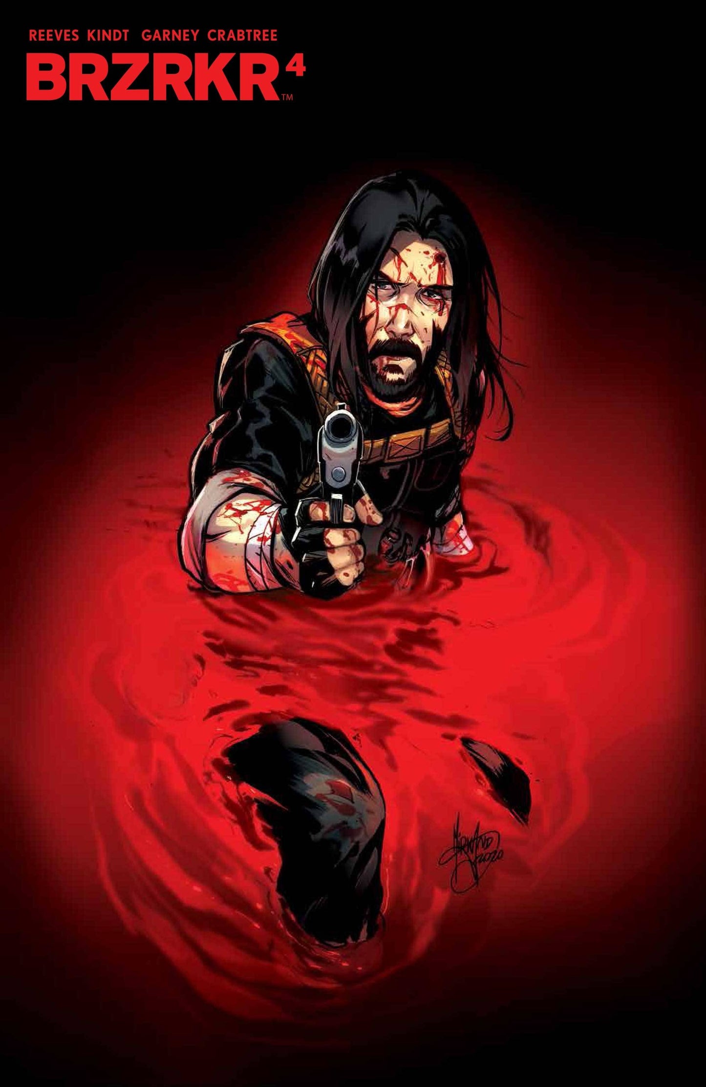 BRZRKR (BERZERKER) #4 (OF 12) CVR E 1:25 INCV ANDOLFO (MR) - Comicbookeroo