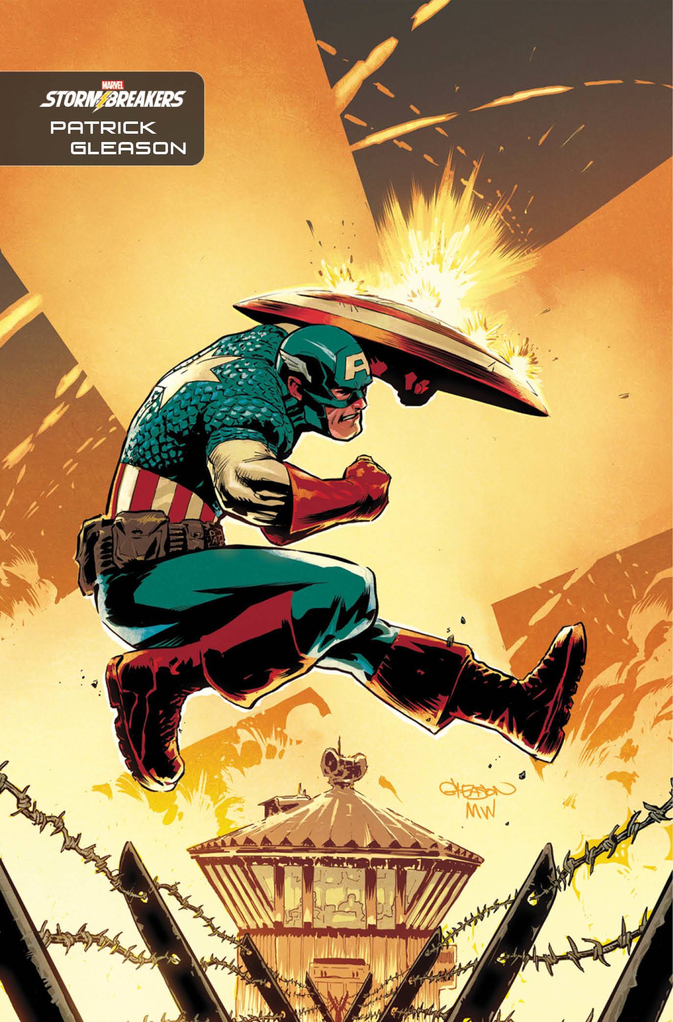 CAPTAIN AMERICA (2018) #27 GLEASON STORMBREAKERS VAR (NET) - Comicbookeroo