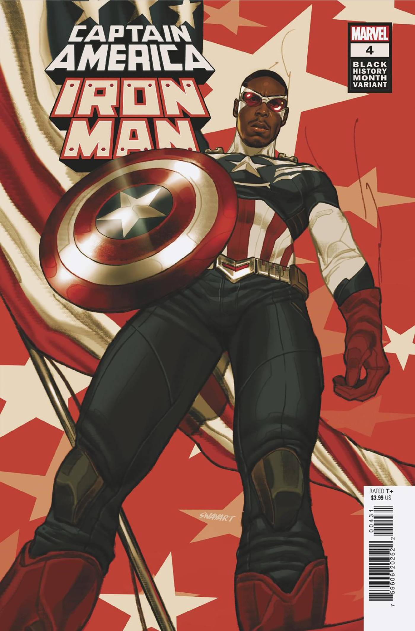 CAPTAIN AMERICA IRON MAN #4 (OF 5) BLACK HISTORY MONTH VAR - Comicbookeroo