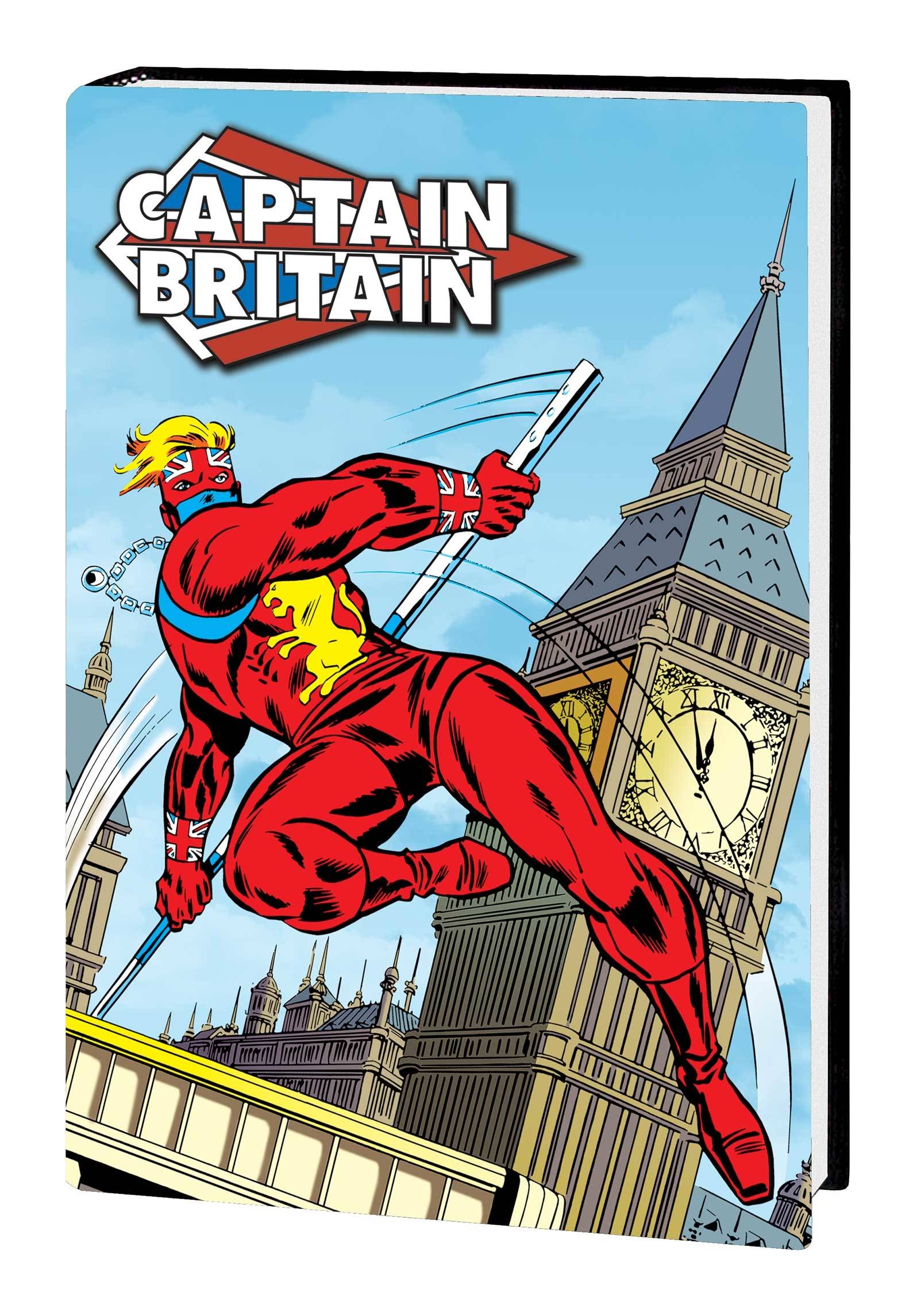 CAPTAIN BRITAIN OMNIBUS HC WILSON DM VAR - Comicbookeroo