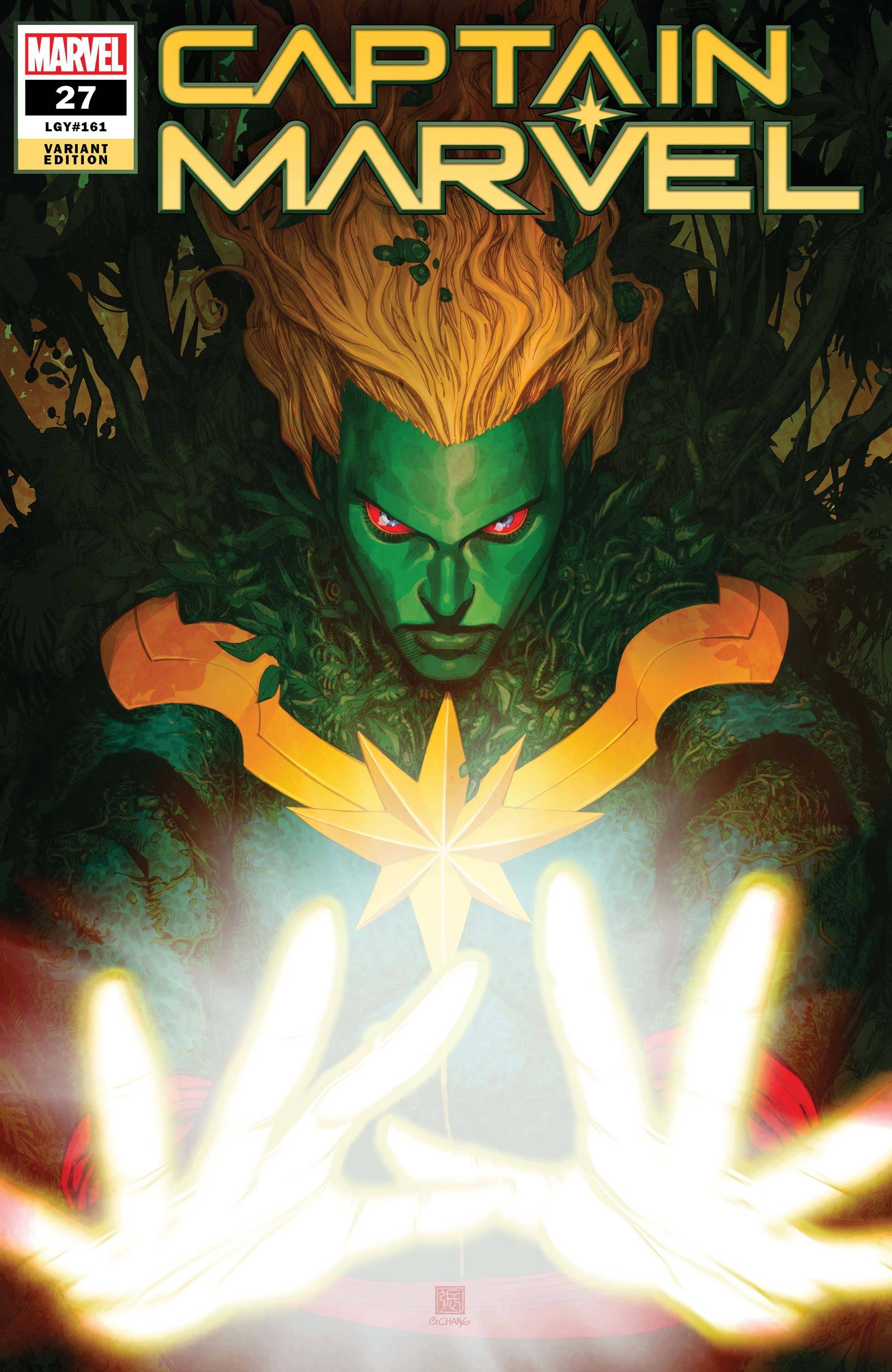 CAPTAIN MARVEL (2019) #27 CHANG CAPTAIN MARVEL-THING VAR - Comicbookeroo