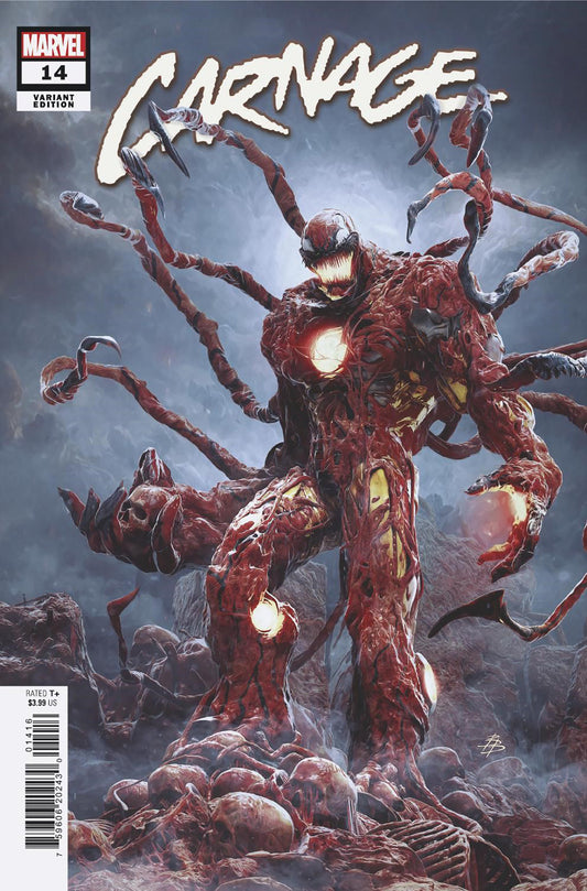 CARNAGE (2022) #14 INCV 1:25 INCV BJORN BARENDS VAR - Comicbookeroo