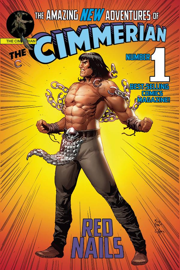 CIMMERIAN RED NAILS #1-2 CVR E CASAS SUPERMAN PARODY CVR (MR) - Comicbookeroo