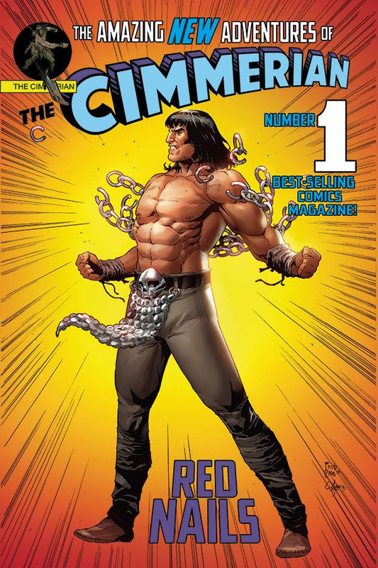 CIMMERIAN RED NAILS #1-2 CVR E CASAS SUPERMAN PARODY CVR (MR) - Comicbookeroo