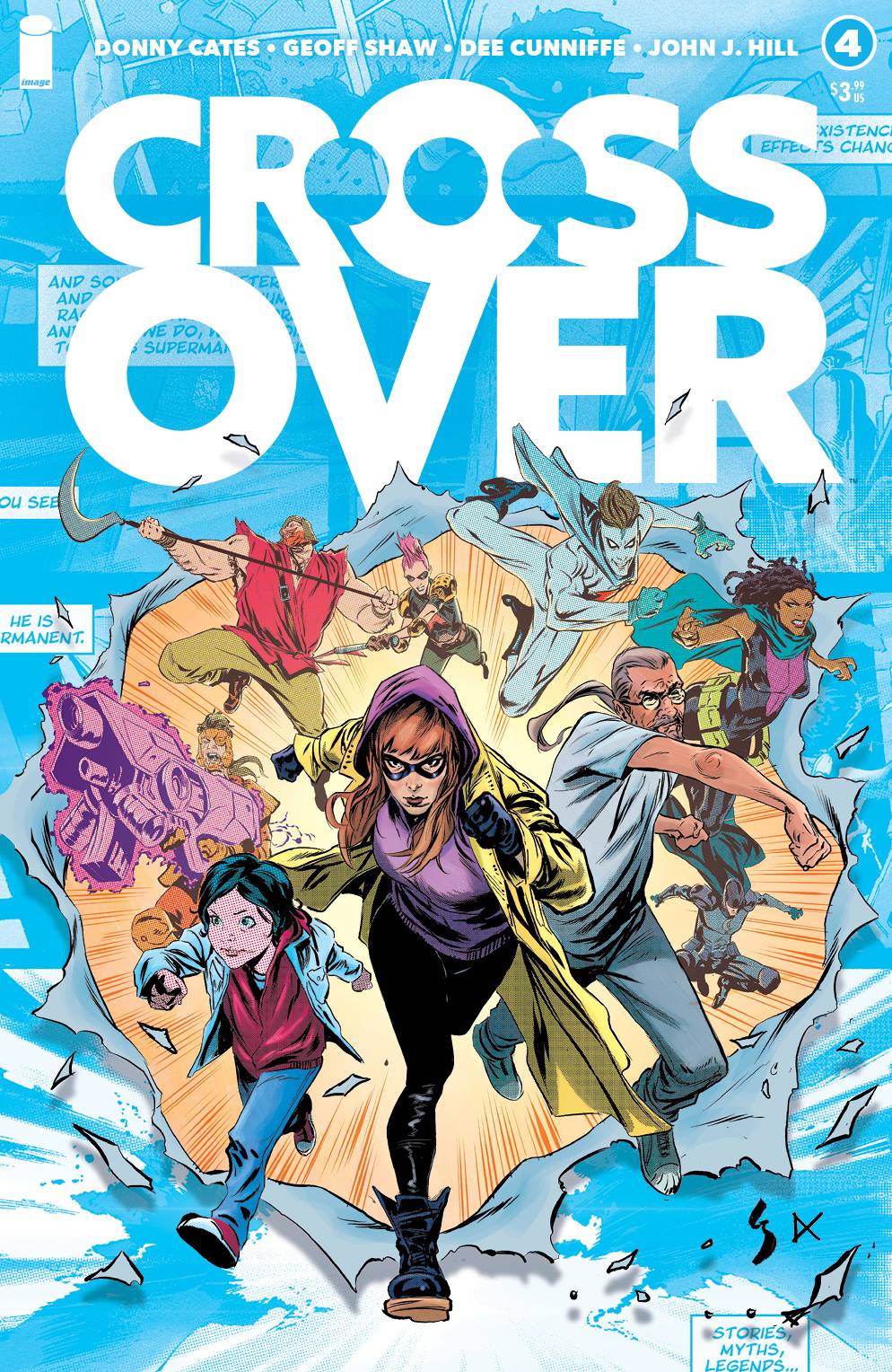 CROSSOVER #4 CVR A SHAW CUNNIFFE & HILL - Comicbookeroo
