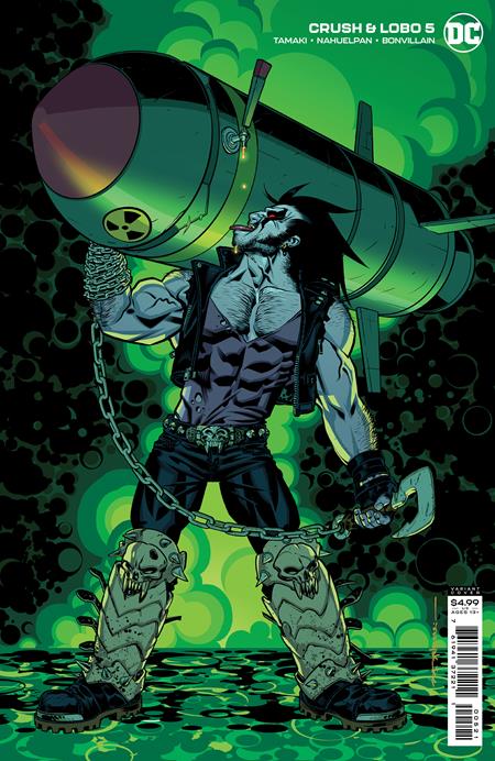 CRUSH & LOBO #5 (OF 8) CVR B BRIAN STELFREEZE CARD STOCK VAR - Comicbookeroo