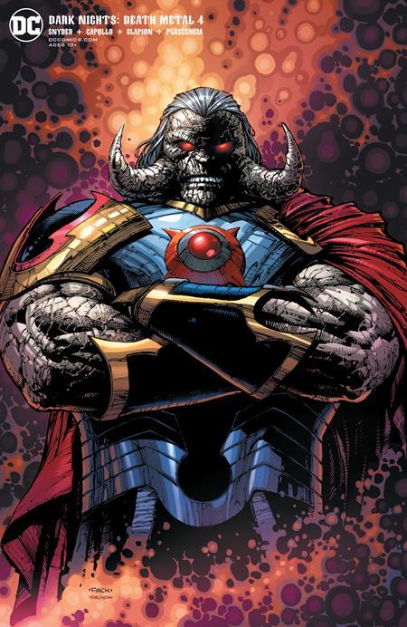 DARK NIGHTS DEATH METAL #4 (OF 7) CVR B DAVID FINCH DARKSEID VAR - Comicbookeroo