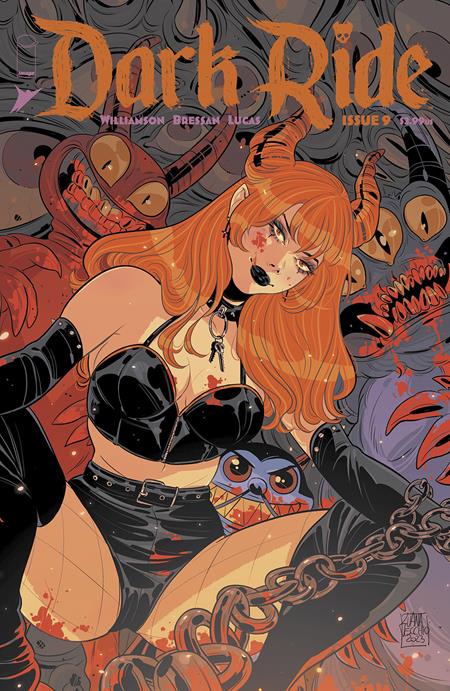 DARK RIDE #9 CVR C LUANA VECCHIO VAR (07 Nov) - Comicbookeroo