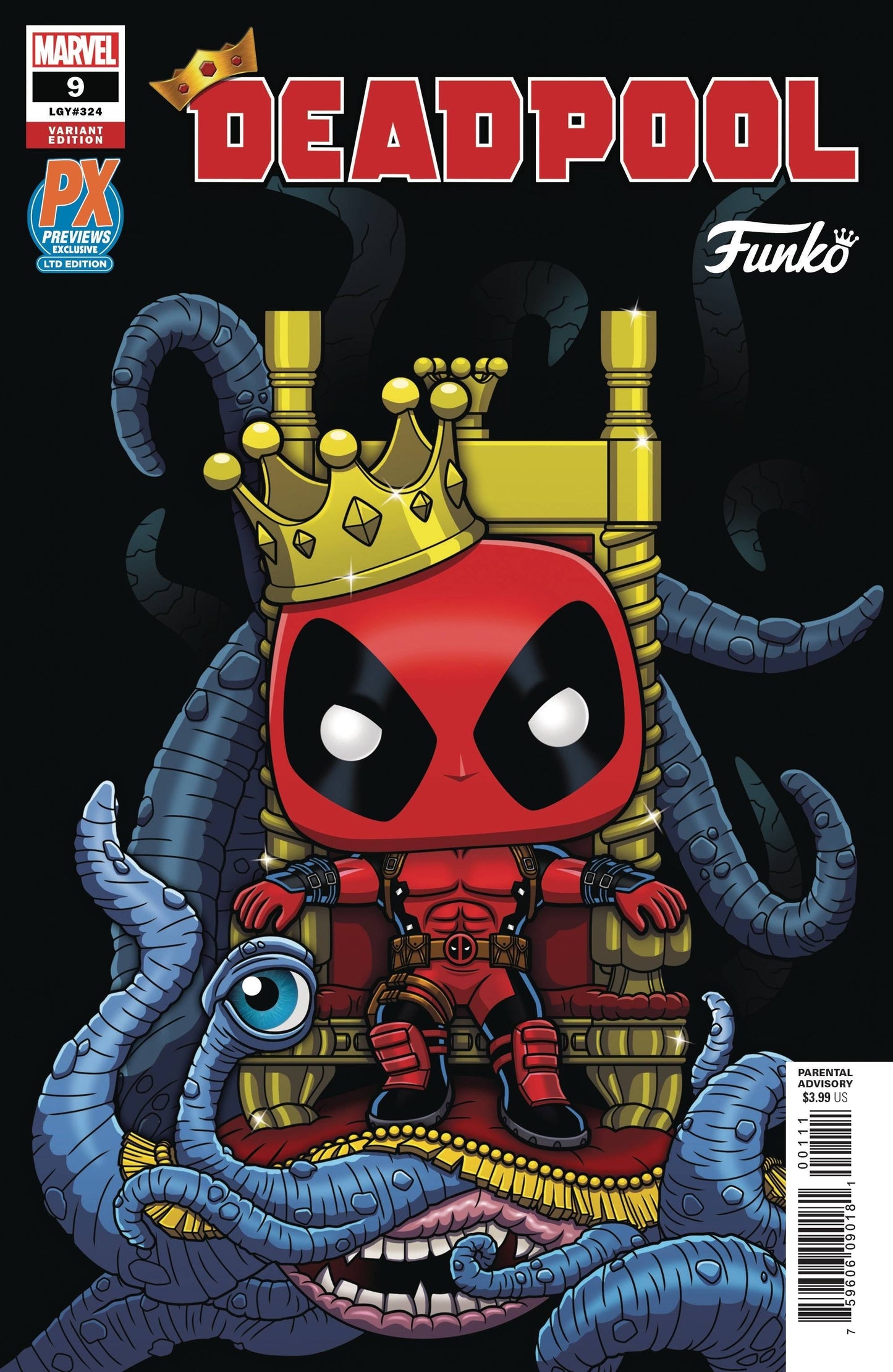 DEADPOOL (2019) #9 FUNKO VAR PREVIEWS EXCLUSIVE - Comicbookeroo