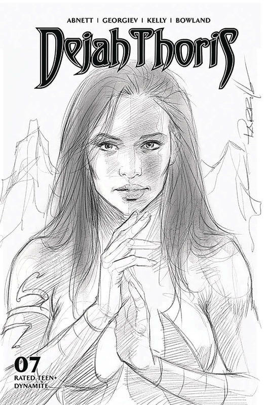 DEJAH THORIS (2019) #7 1:10 PARRILLO B&W INCV - Comicbookeroo