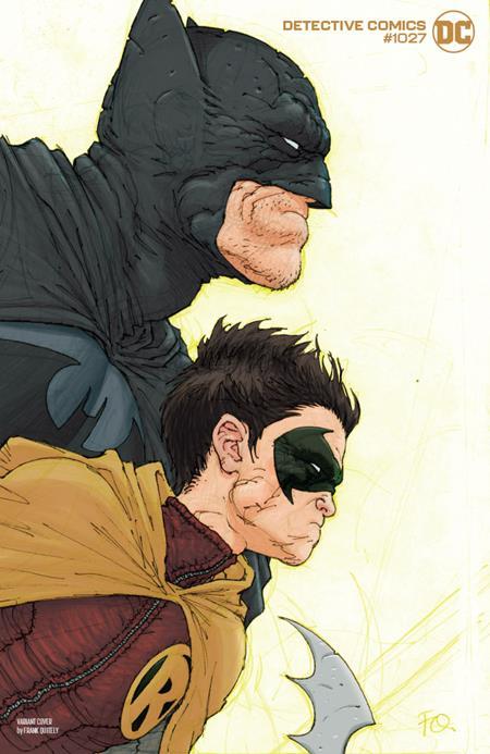 DETECTIVE COMICS #1027 CVR F FRANK QUITELY BATMAN ROBIN VAR - Comicbookeroo