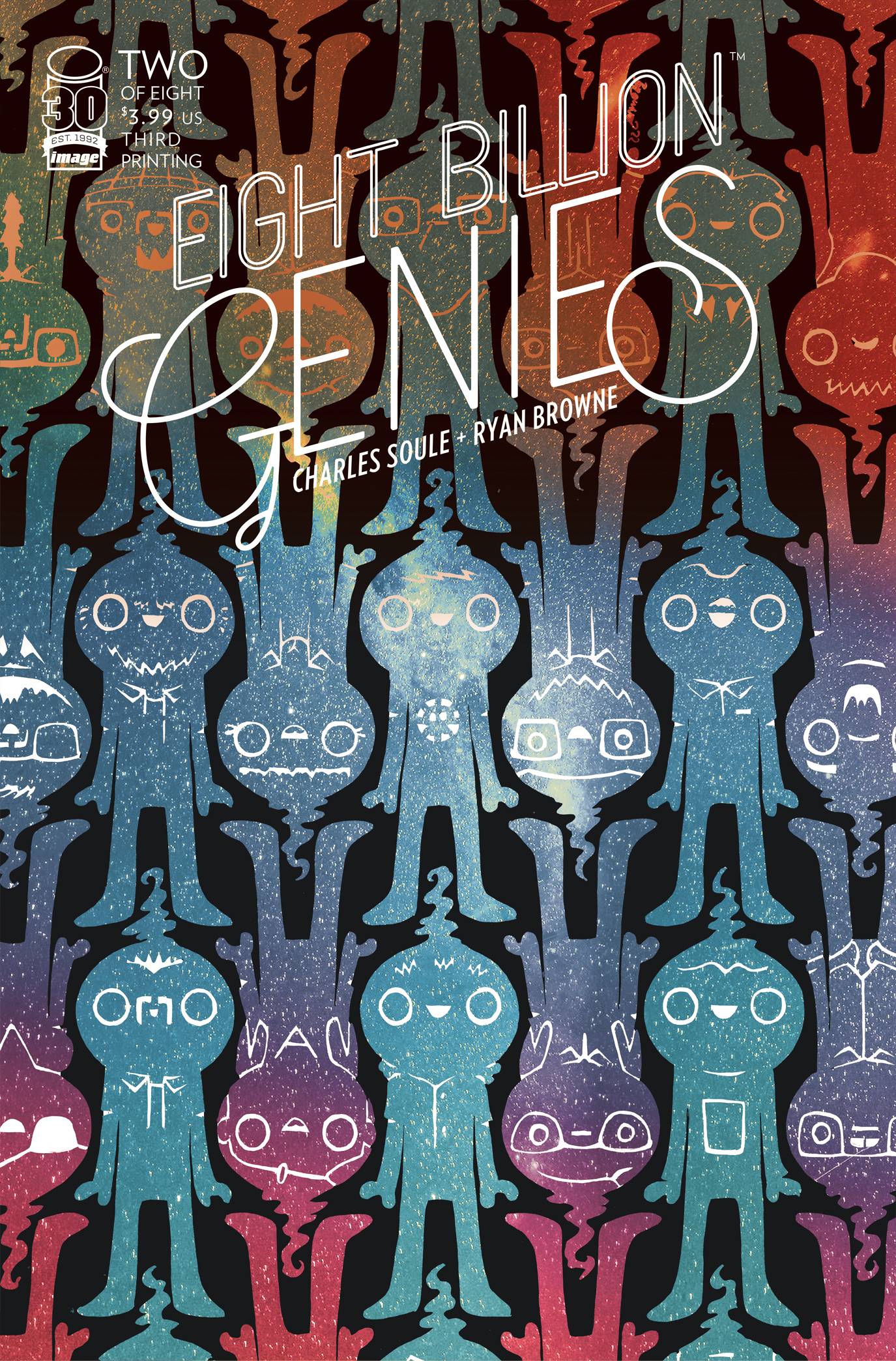 EIGHT BILLION GENIES #2 (OF 8) 3RD PTG (MR) - Comicbookeroo