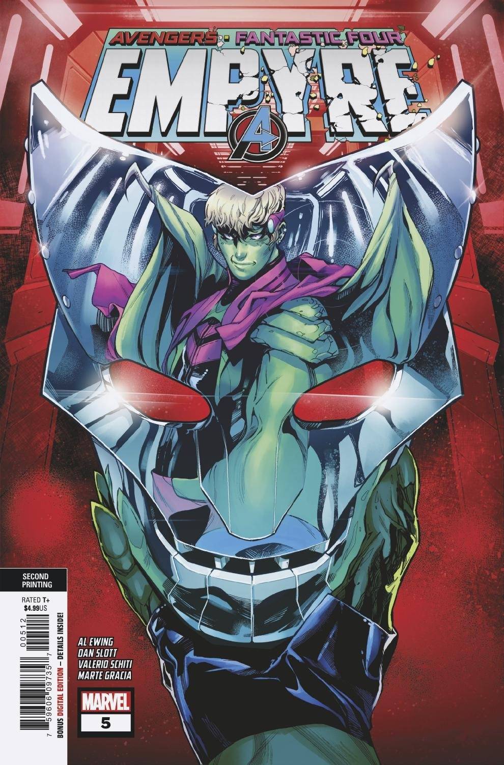 EMPYRE #5 (OF 6) 2ND PTG VAR - Comicbookeroo