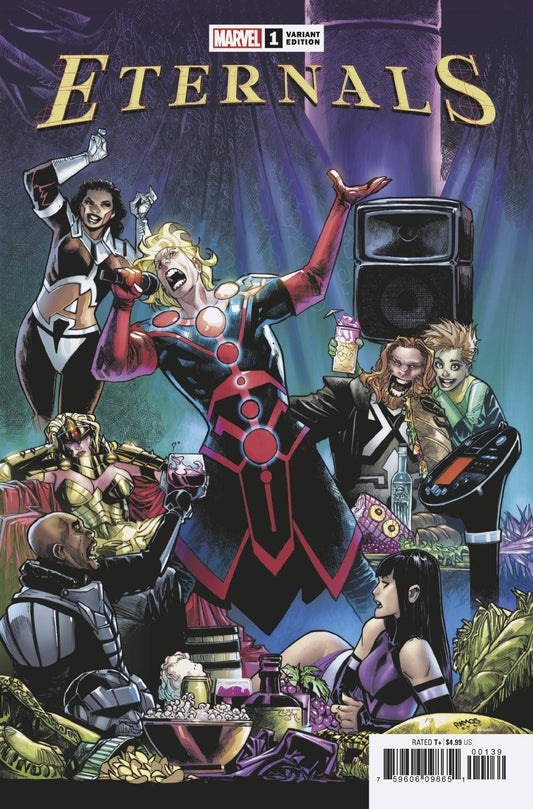 ETERNALS #1 RAMOS LAUNCH VAR - Comicbookeroo