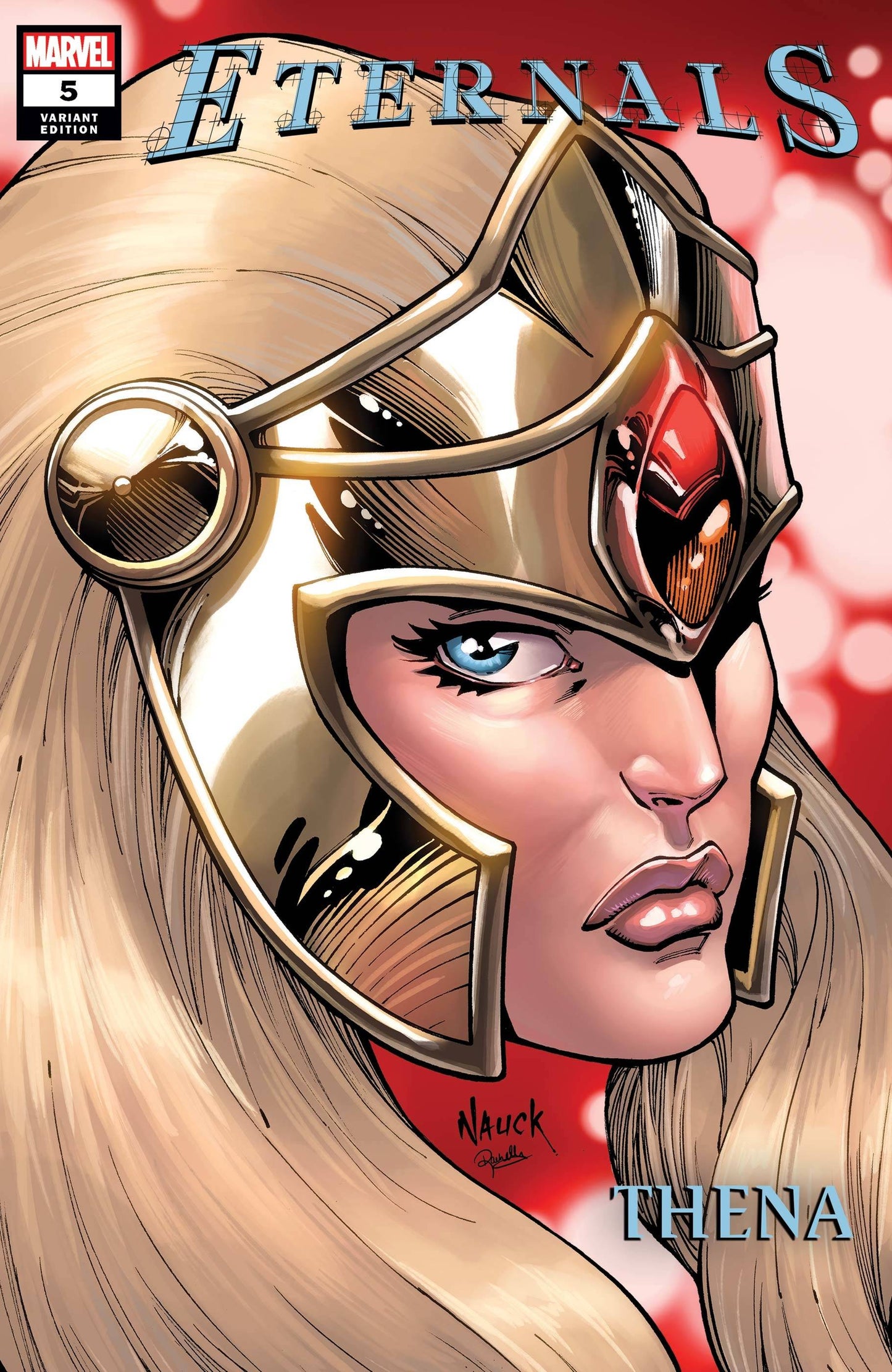 ETERNALS #5 NAUCK HEADSHOT VAR - Comicbookeroo