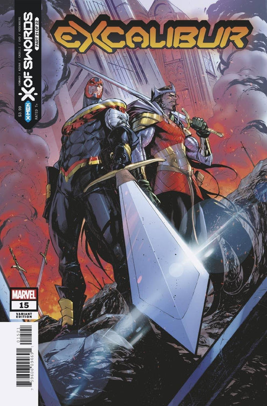 EXCALIBUR #15 COELLO VAR XOS - Comicbookeroo