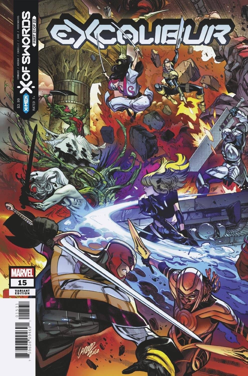 EXCALIBUR #15 LARRAZ CONNECTING VAR XOS - Comicbookeroo