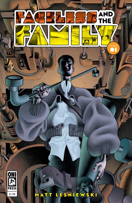 FACELESS AND THE FAMILY #1 (OF 4) CVR A MATT LESNIEWSKI & DAVE STEWART - Comicbookeroo