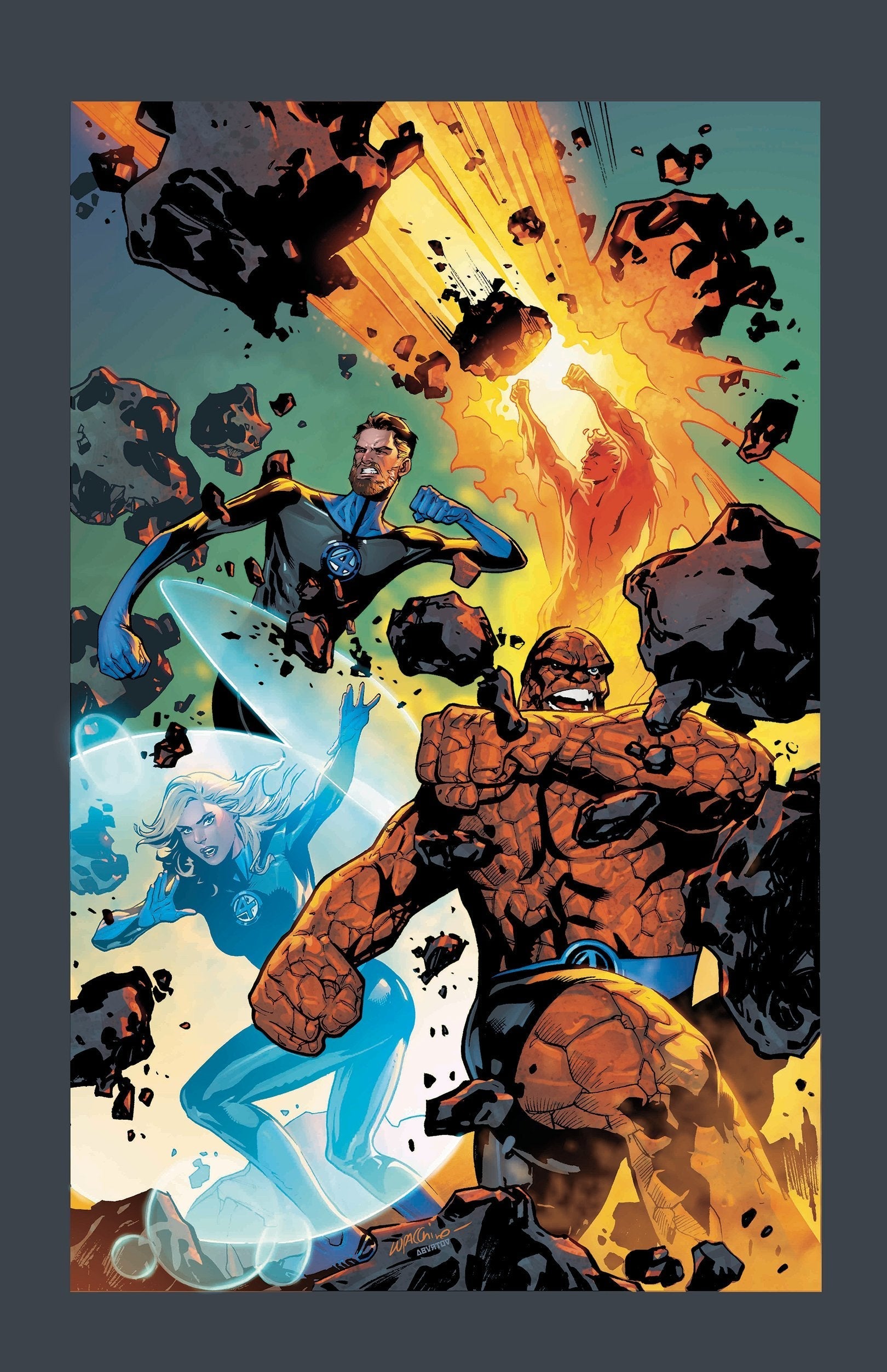 FANTASTIC FOUR (2018) #1 1:25 LUPACCHINO INCV - Comicbookeroo