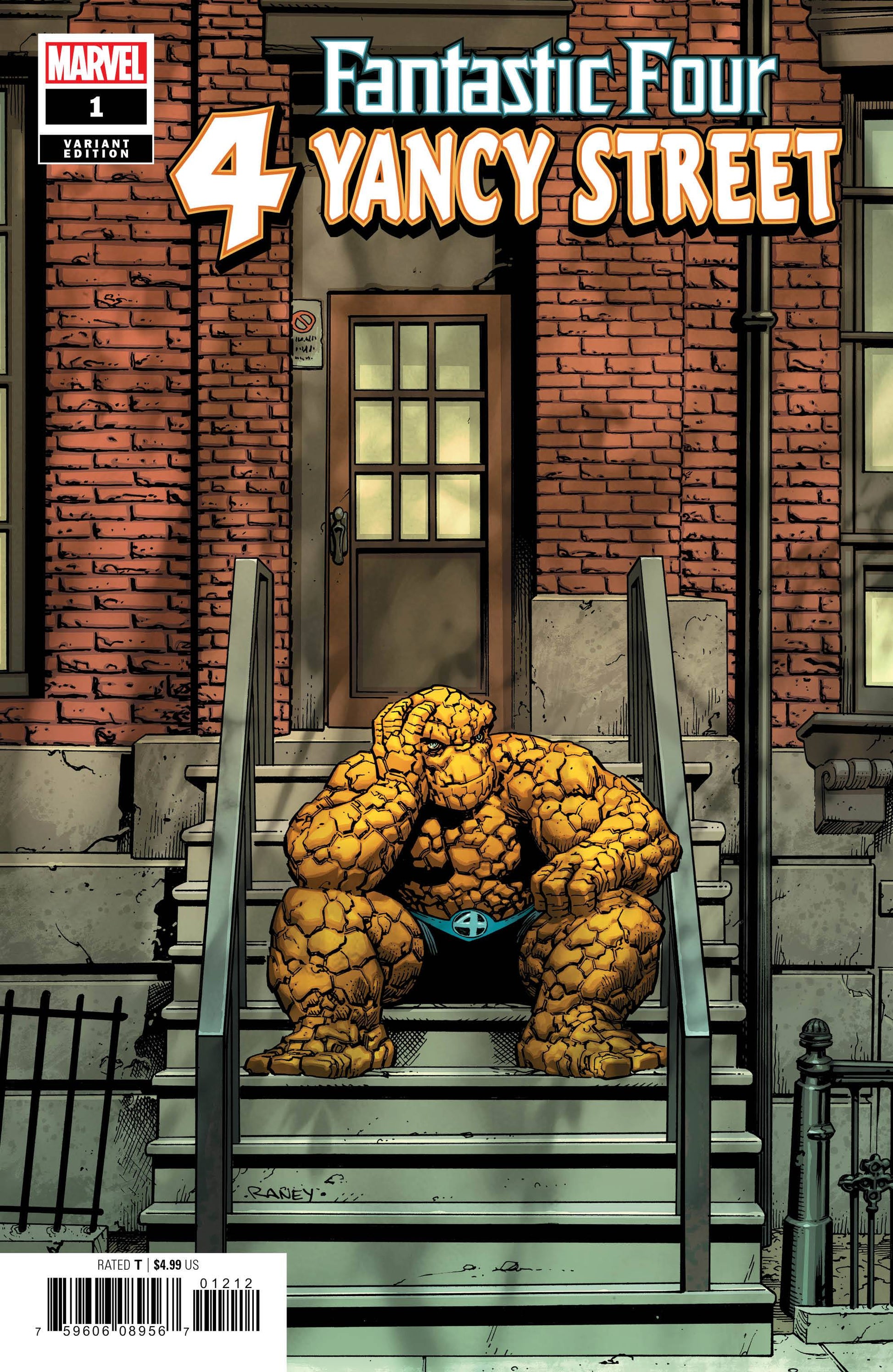 FANTASTIC FOUR 4 YANCY STREET #1 1:50 RANEY INCV - Comicbookeroo