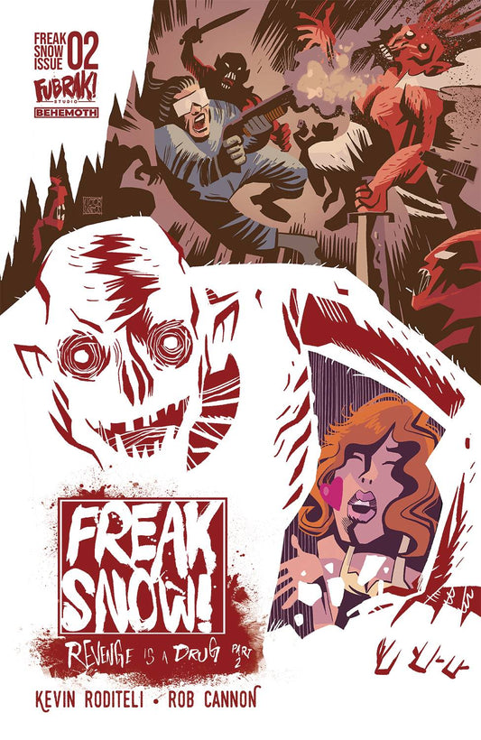 FREAK SNOW #2 (OF 4) CVR A SANTOS (MR) - Comicbookeroo