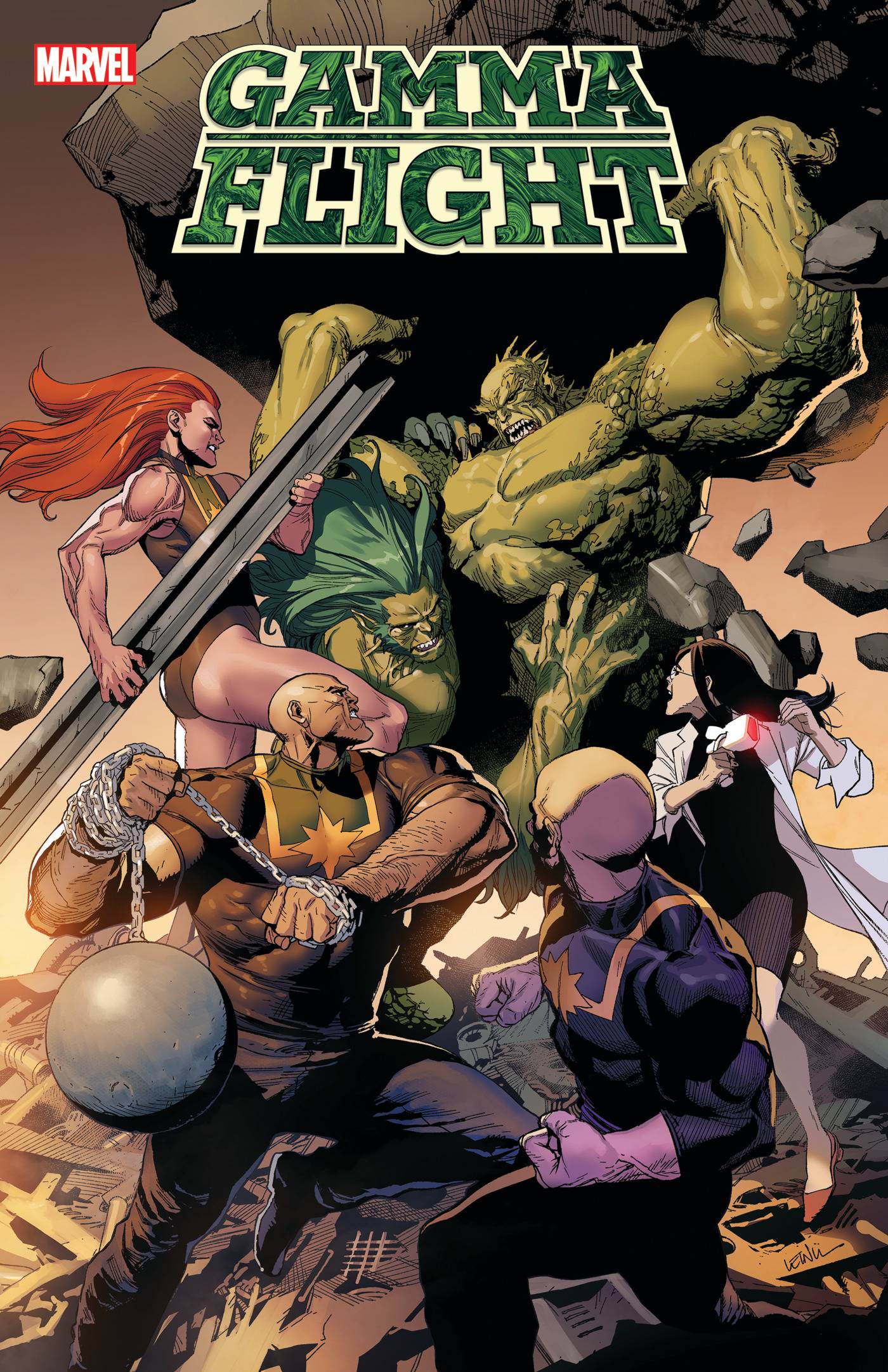 GAMMA FLIGHT #5 (OF 5) - Comicbookeroo