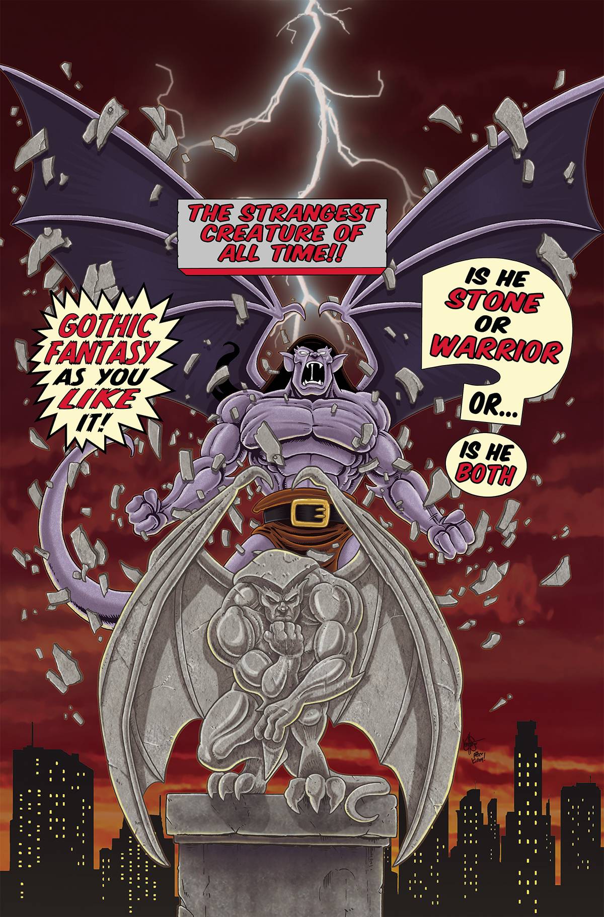 GARGOYLES #3 CVR ZC 1:10 FOC INCV HAESER VIRGIN - Comicbookeroo