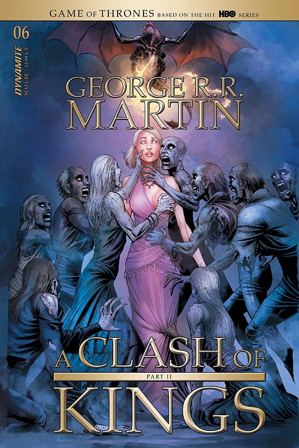 GEORGE RR MARTIN A CLASH OF KINGS #6 CVR A MILLER (MR) - Comicbookeroo