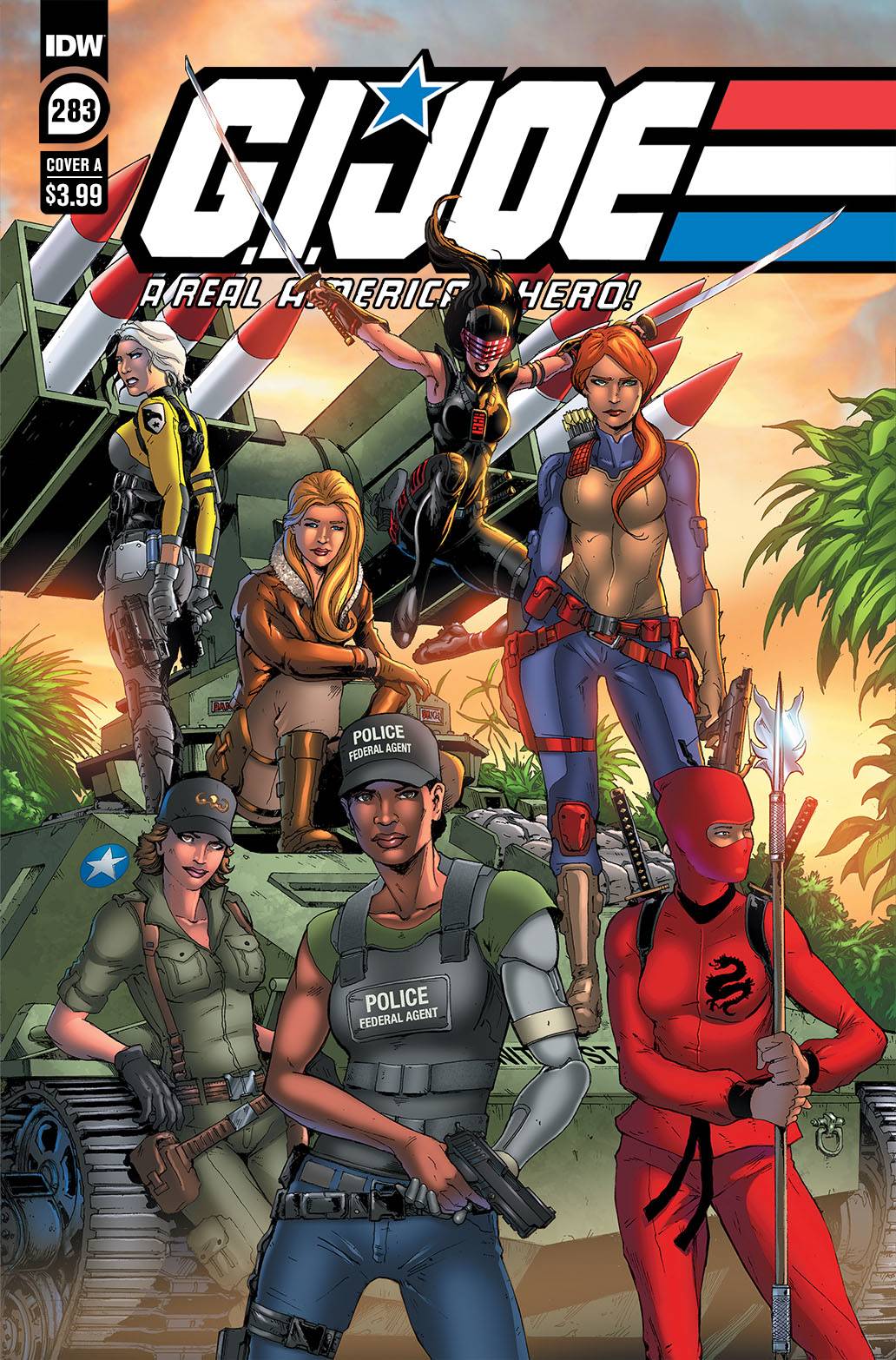GI JOE A REAL AMERICAN HERO #283 CVR A ANDREW GRIFFITH FAP - Comicbookeroo
