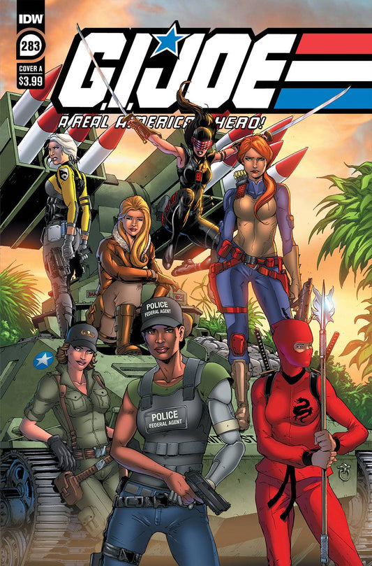 GI JOE A REAL AMERICAN HERO #283 CVR A ANDREW GRIFFITH FAP - Comicbookeroo