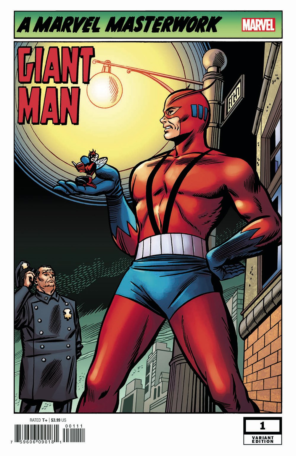 GIANT MAN #1 (OF 3) 1:50 POWELL REMASTERED INCV - Comicbookeroo