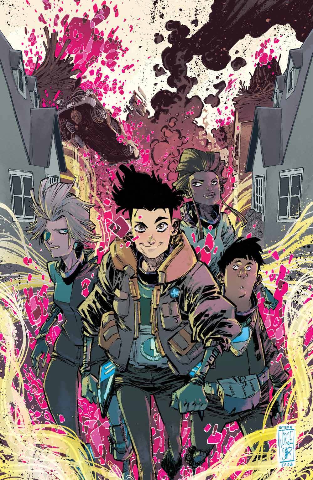 GOOD LUCK #1 (OF 5) CVR E UNLOCKABLE VAR CORONA ONE PER STORE - Comicbookeroo