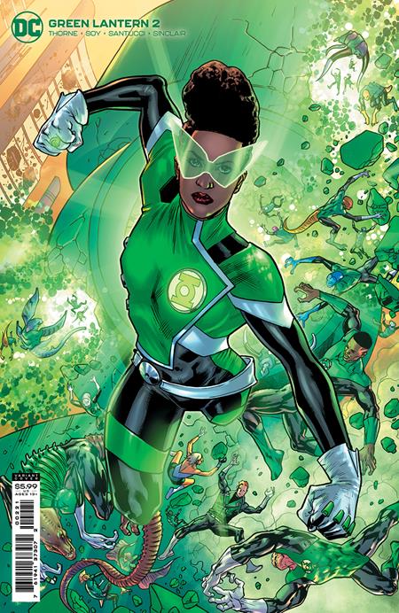GREEN LANTERN (2021) #2 CVR B BRYAN HITCH CARD STOCK VAR - Comicbookeroo