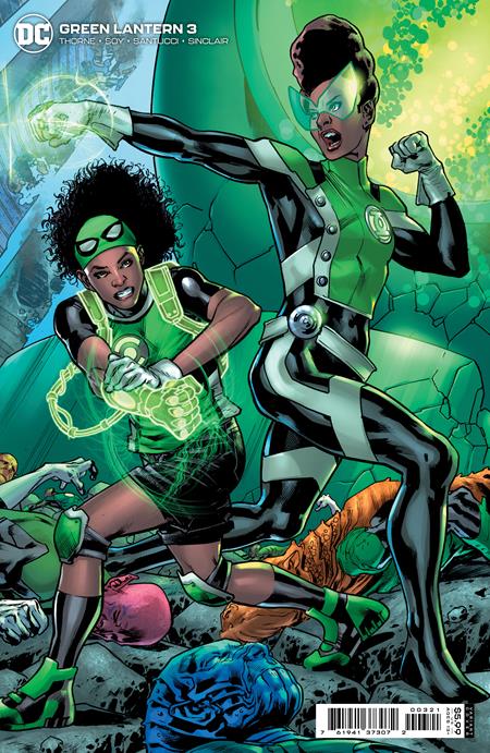 GREEN LANTERN (2021) #3 CVR B BRYAN HITCH CARD STOCK VAR - Comicbookeroo