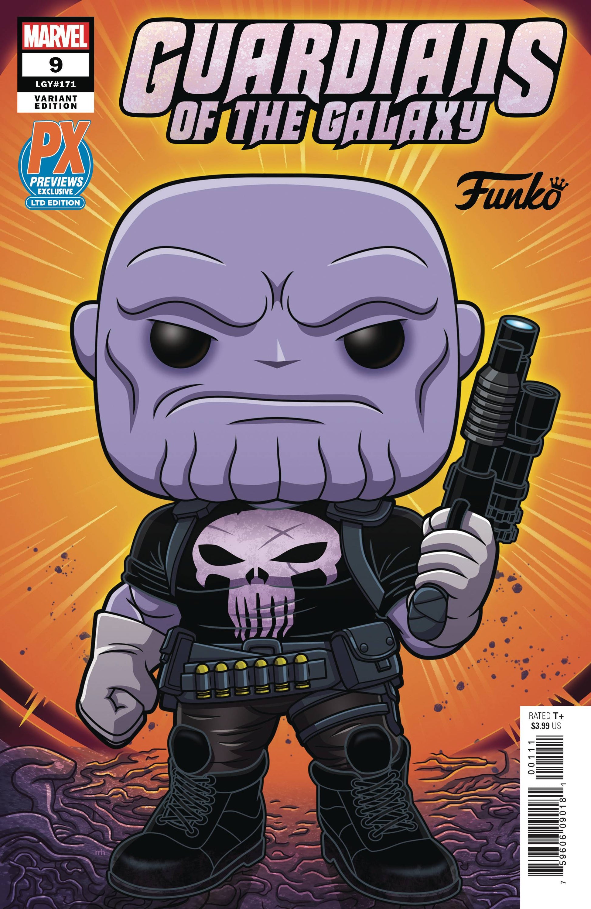 GUARDIANS OF THE GALAXY (2020) #9 FUNKO VAR PREVIEWS EXCLUSIVE - Comicbookeroo