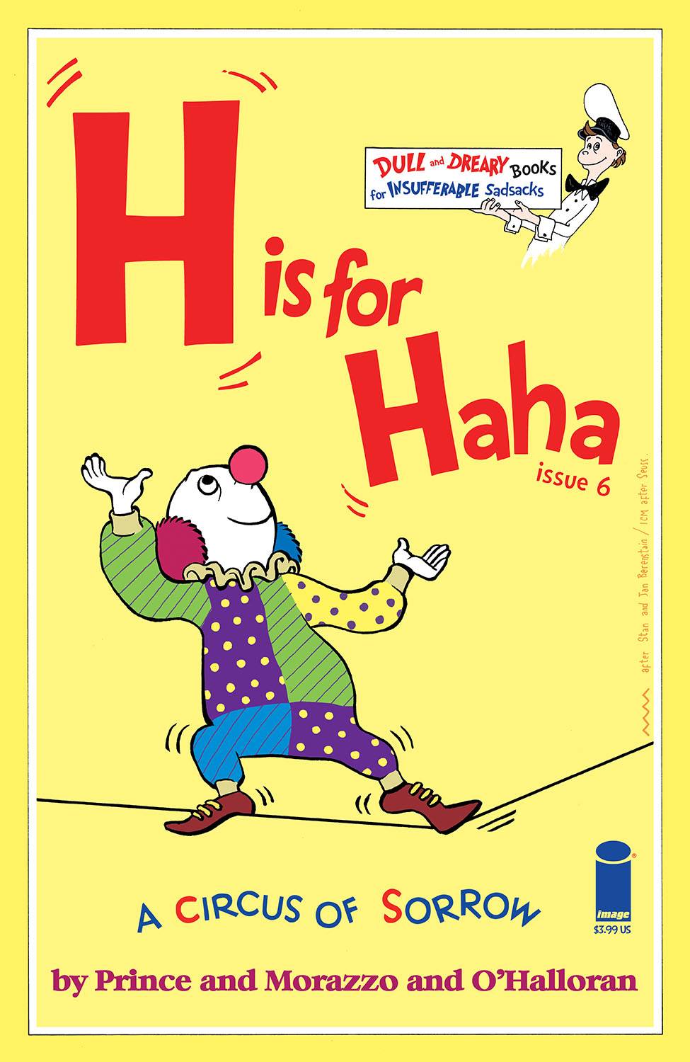 HAHA #6 (OF 6) CVR B MORAZZO & OHALLORAN (MR) - Comicbookeroo