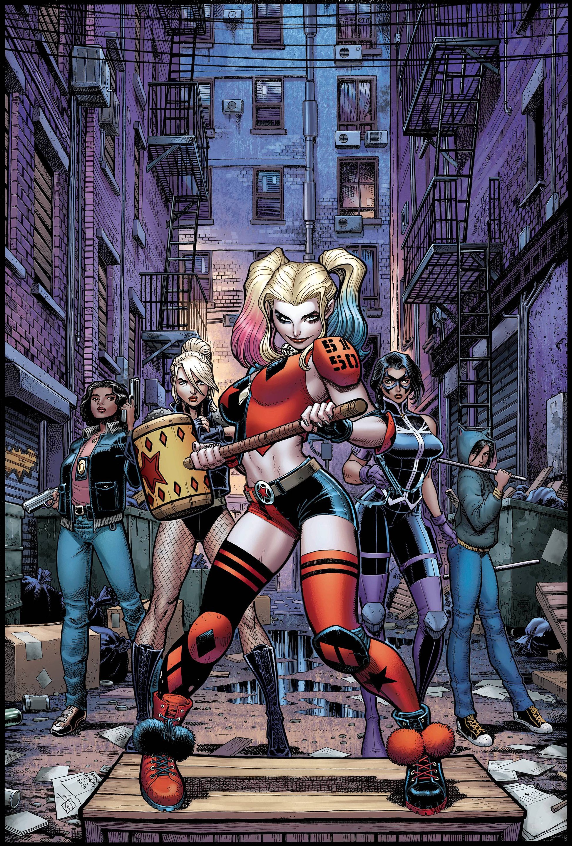 HARLEY QUINN & THE BIRDS OF PREY #2 (OF 4) ARTHUR ADAMS VAR - Comicbookeroo