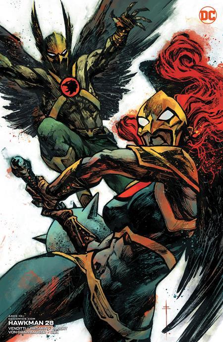 HAWKMAN #28 CVR B SEBASTIAN FIUMARA VAR - Comicbookeroo