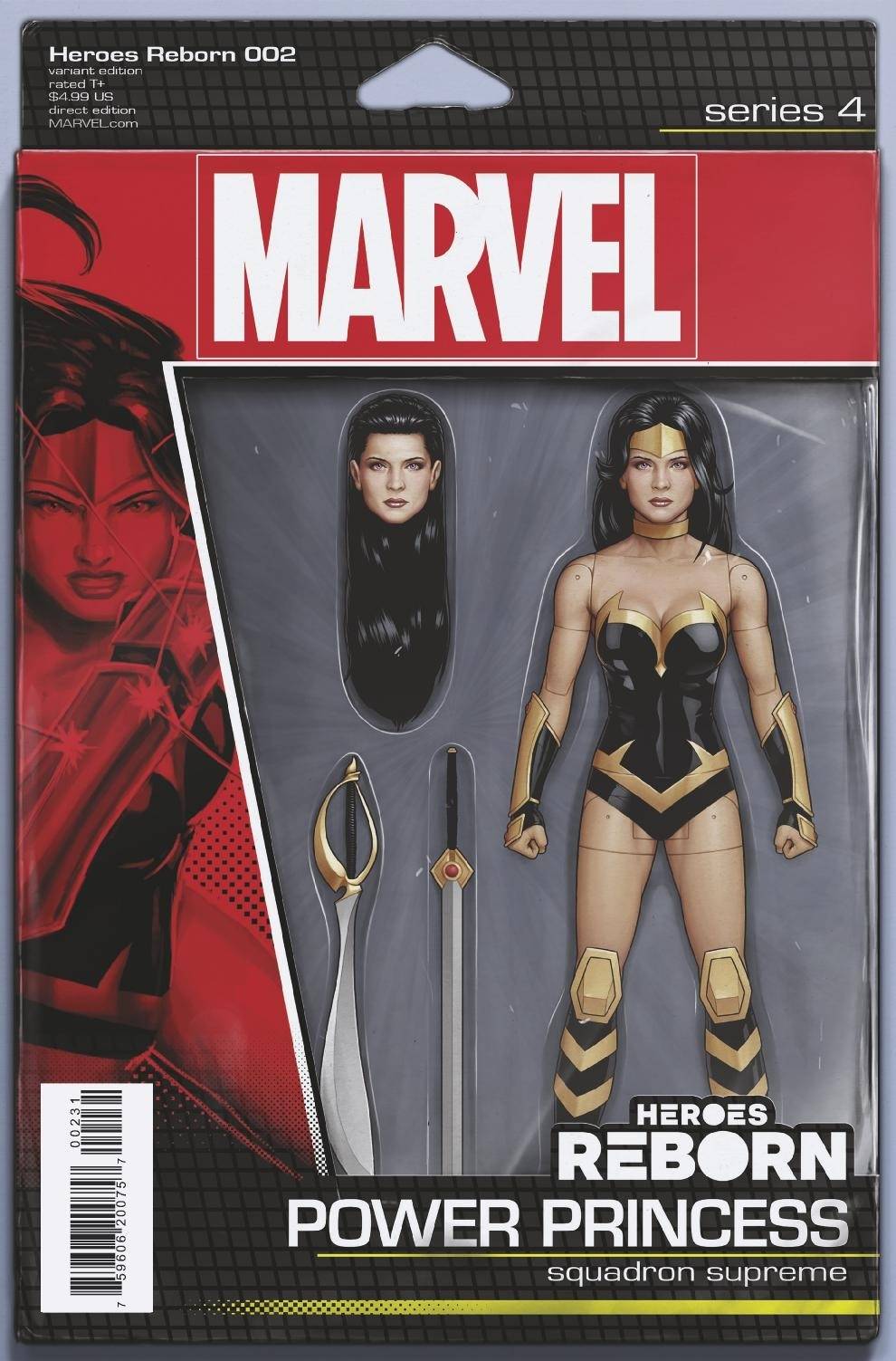 HEROES REBORN #2 (OF 7) CHRISTOPHER ACTION FIGURE VAR - Comicbookeroo