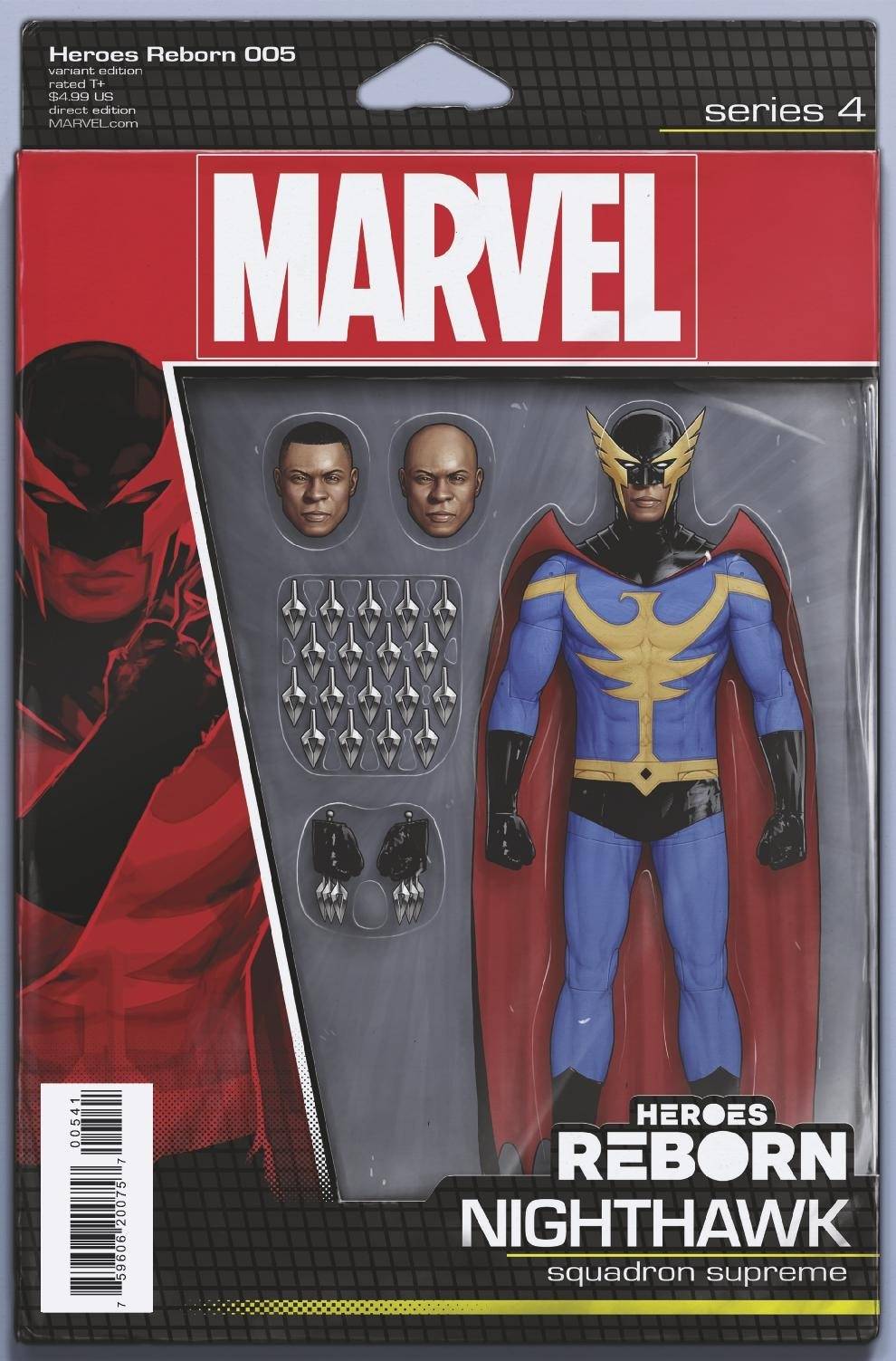 HEROES REBORN #5 (OF 7) CHRISTOPHER ACTION FIGURE VAR - Comicbookeroo