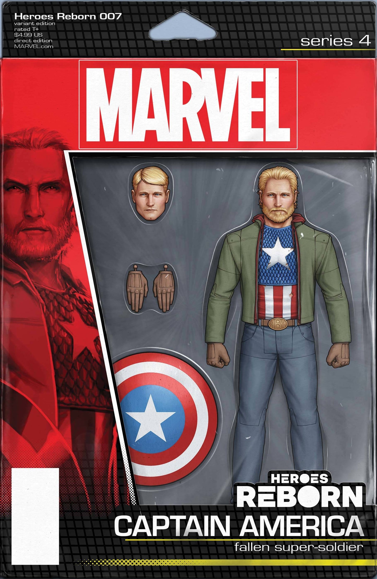 HEROES REBORN #7 (OF 7) CHRISTOPHER ACTION FIGURE VAR - Comicbookeroo