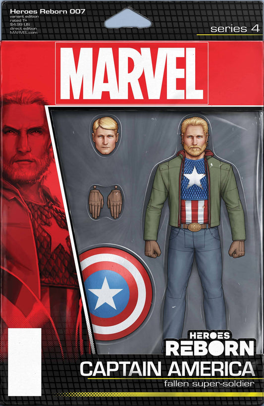 HEROES REBORN #7 (OF 7) CHRISTOPHER ACTION FIGURE VAR - Comicbookeroo