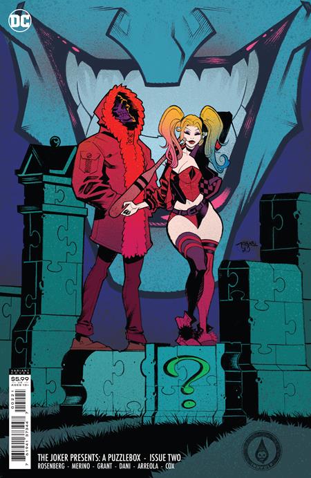 JOKER PRESENTS A PUZZLEBOX #2 (OF 7) CVR B SHAWN CRYSTAL CARD STOCK VAR - Comicbookeroo