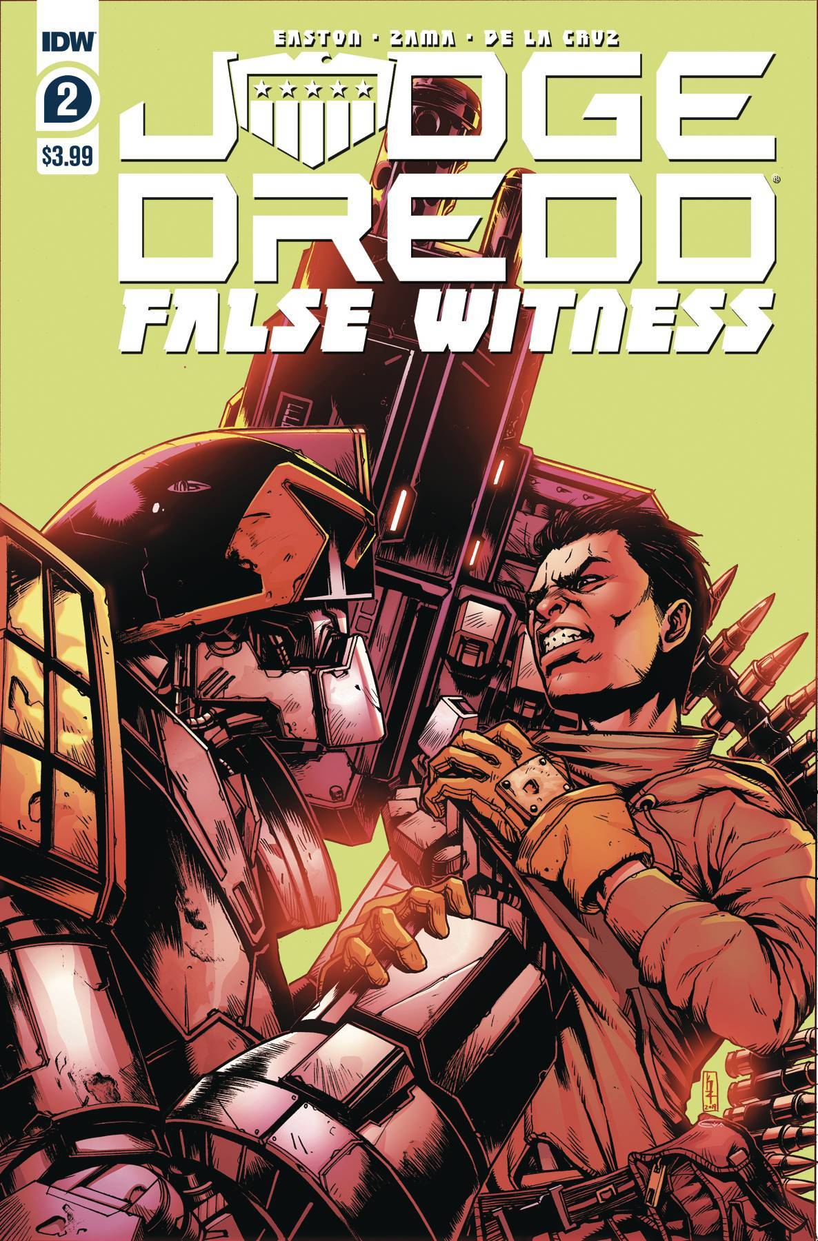 JUDGE DREDD FALSE WITNESS #2 (OF 4) CVR A ZAMA - Comicbookeroo